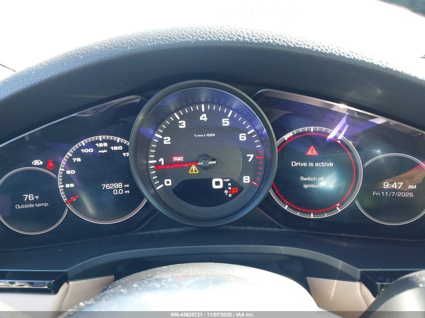 2020 Porsche Cayenne VIN: WP1AA2AY7LDA04737 Lot: 43625721