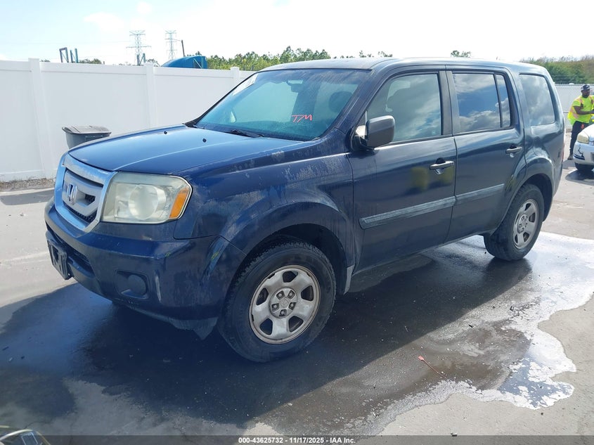 5FNYF3H29BB042521 2011 HONDA PILOT photo no. 2