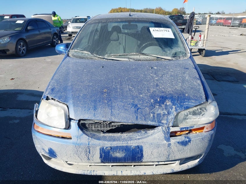 2005 Chevrolet Aveo Ls VIN: KL1TD52625B381532 Lot: 43625794