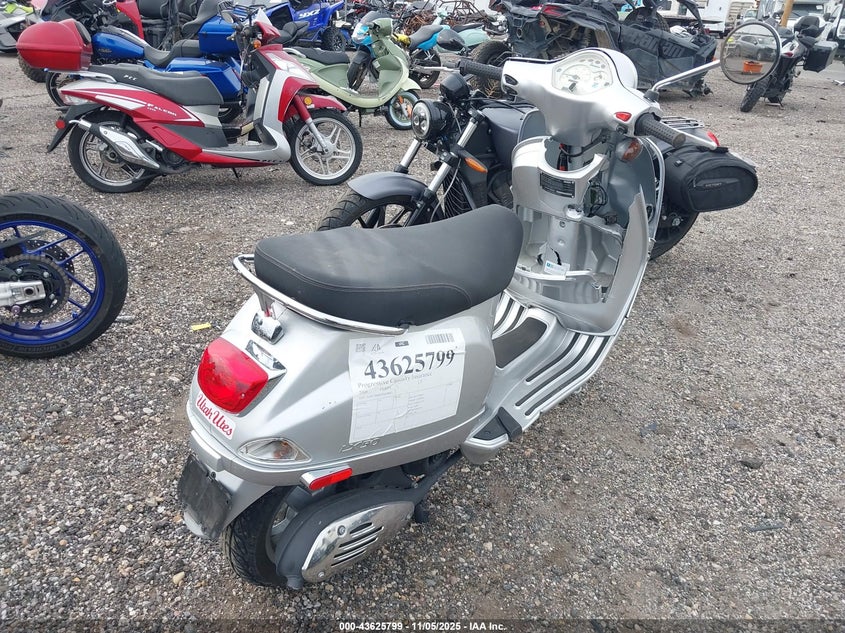 2009 VESPA LX 50 - ZAPC386B395009687