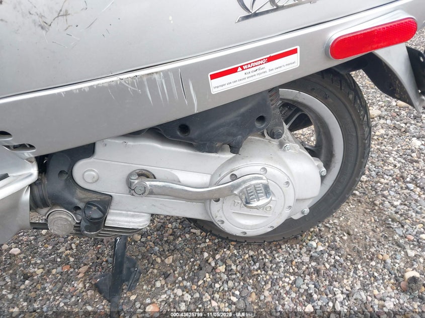 2009 VESPA LX 50 - ZAPC386B395009687