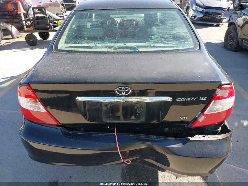 2004 Toyota Camry Xle V6 VIN: JTDBF30K340154105 Lot: 43625811