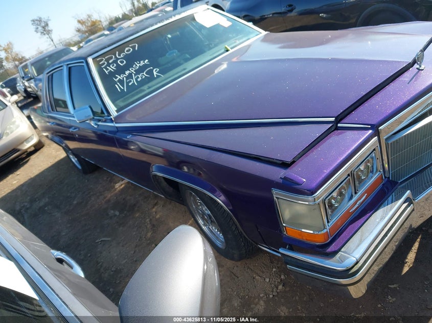 1987 Cadillac Brougham VIN: 1G6DW51Y5H9762378 Lot: 43625813