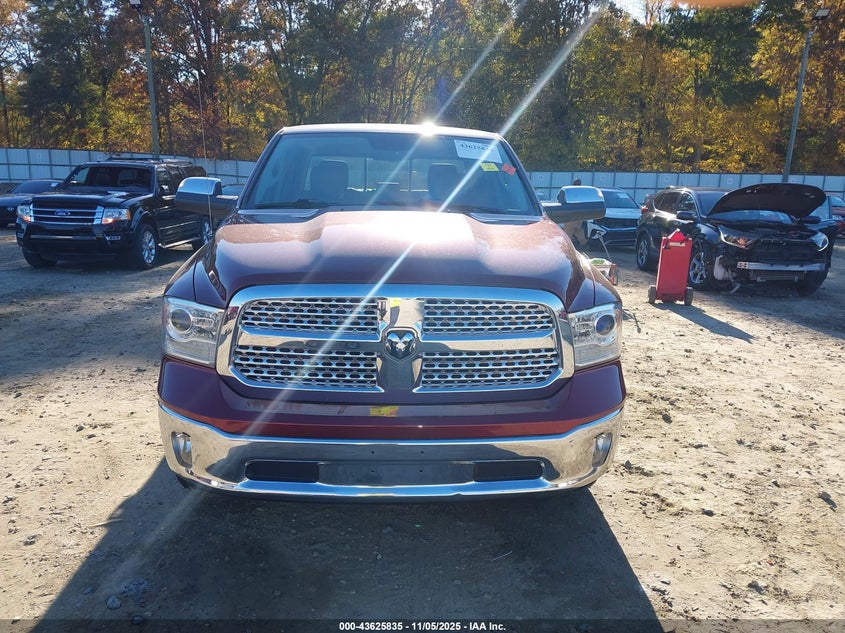 2016 RAM 1500 LARAMIE - 1C6RR6NT8GS278105