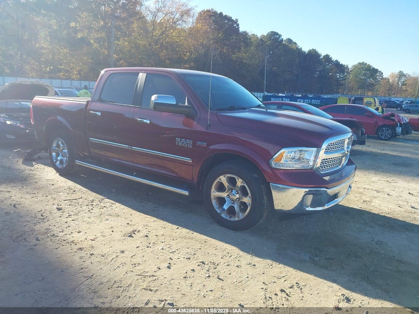 2016 RAM 1500 LARAMIE - 1C6RR6NT8GS278105