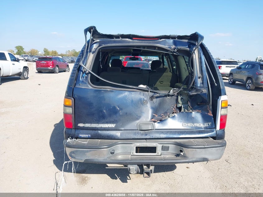 2004 Chevrolet Suburban 1500 Ls VIN: 1GNEC16Z44J240863 Lot: 43625858