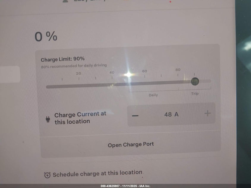 2021 Tesla Model Y Performance Dual Motor All-Wheel Drive VIN: 5YJYGDEF3MF246549 Lot: 43625907