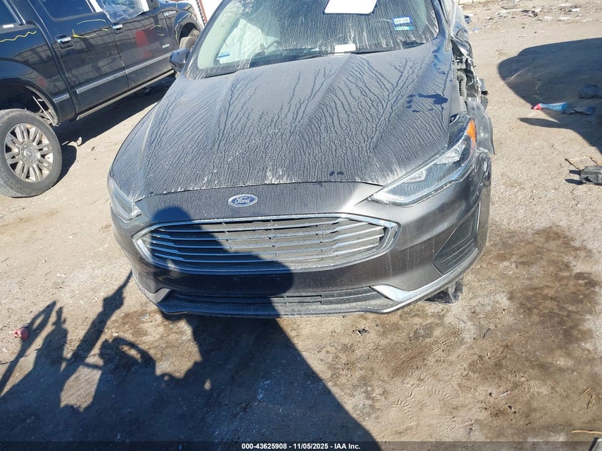 2019 Ford Fusion Sel VIN: 3FA6P0CD2KR252779 Lot: 43625908