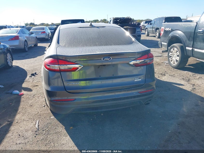 2019 Ford Fusion Sel VIN: 3FA6P0CD2KR252779 Lot: 43625908