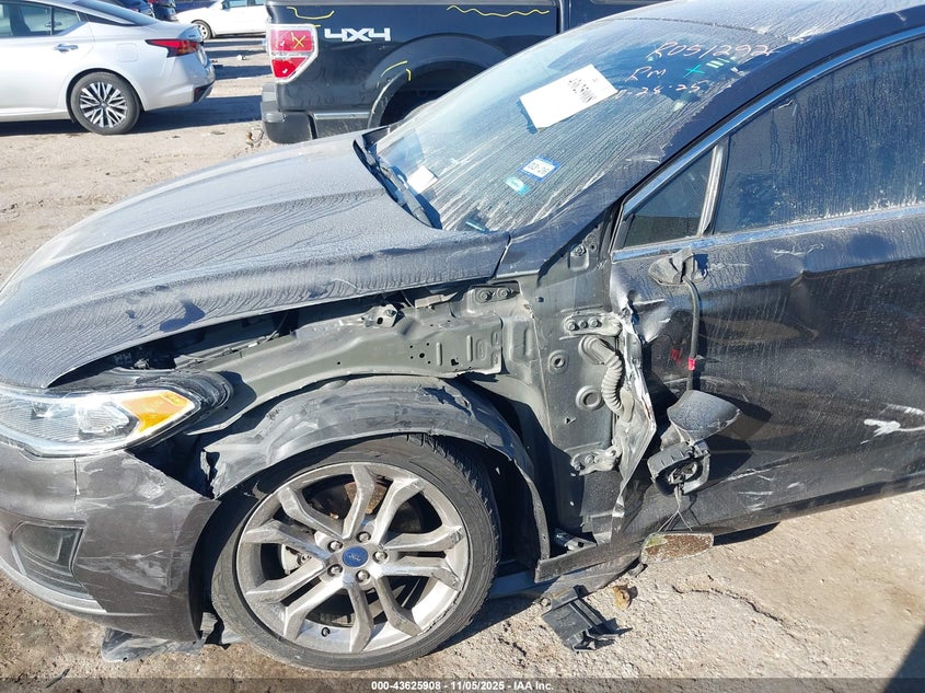 2019 Ford Fusion Sel VIN: 3FA6P0CD2KR252779 Lot: 43625908