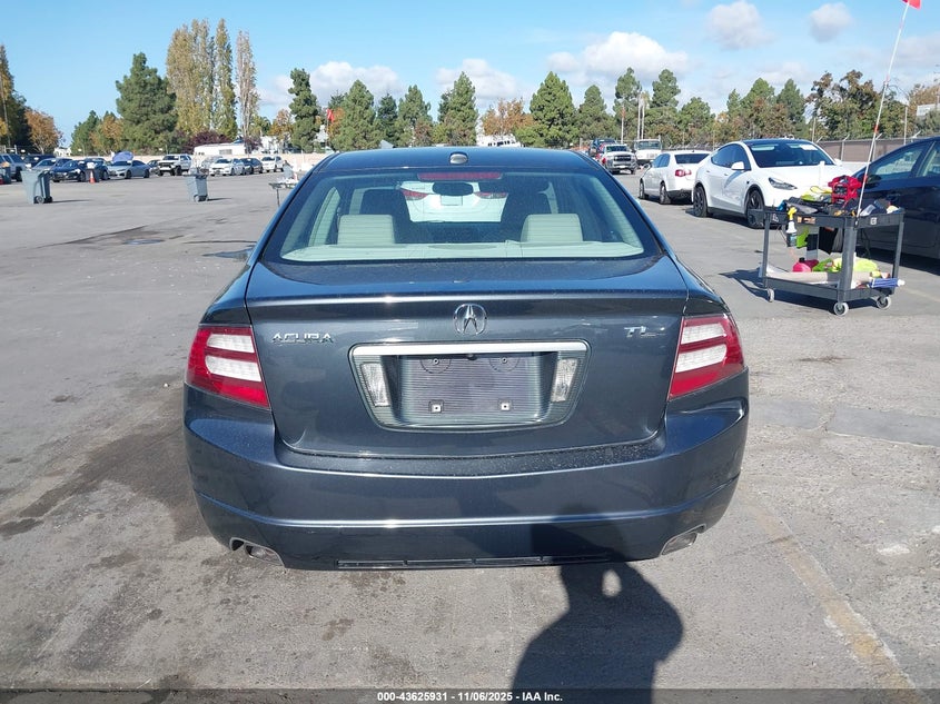 2007 Acura Tl 3.2 VIN: 19UUA66237A040007 Lot: 43625931