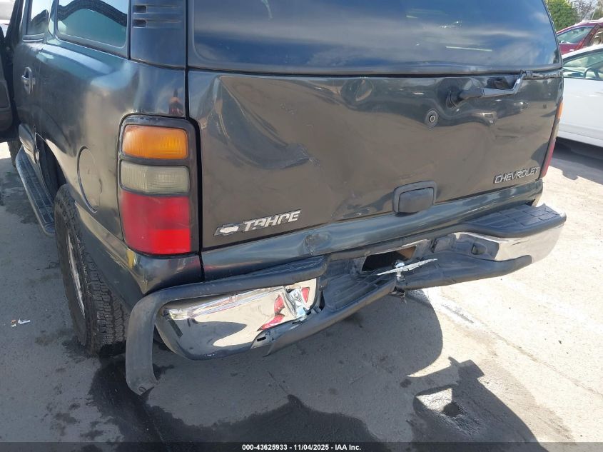 2004 Chevrolet Tahoe Ls VIN: 1GNEC13V64J316827 Lot: 43625933