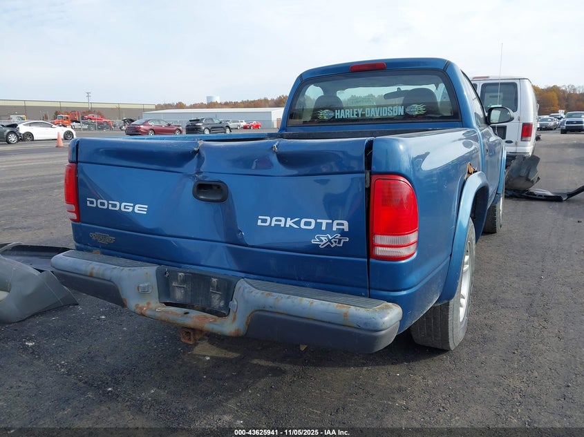 1D7FL16XX3S181585 2003 DODGE DAKOTA photo no. 4