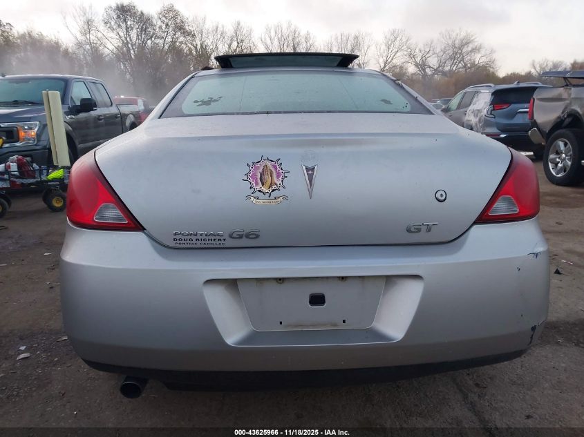 2006 Pontiac G6 Gt VIN: 1G2ZH158864158919 Lot: 43625966