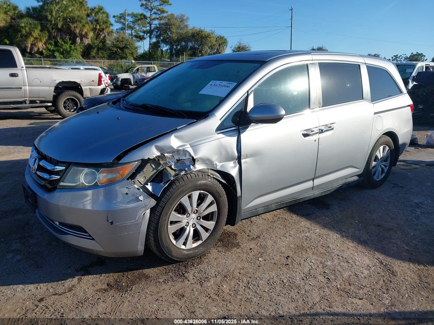 5FNRL5H69GB023695 2016 HONDA ODYSSEY photo no. 2