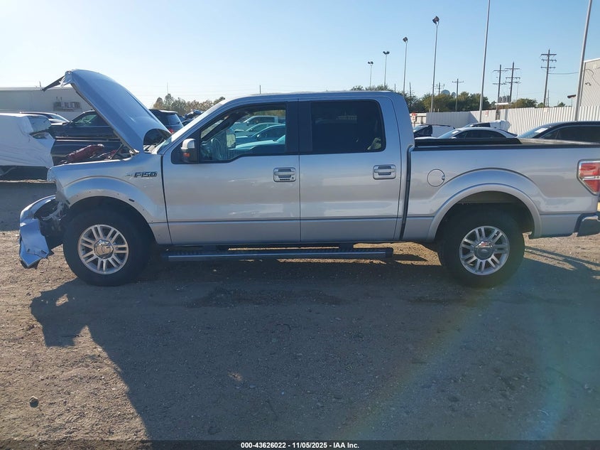 2013 FORD F-150 LARIAT 1FTFW1CF7DKF36145