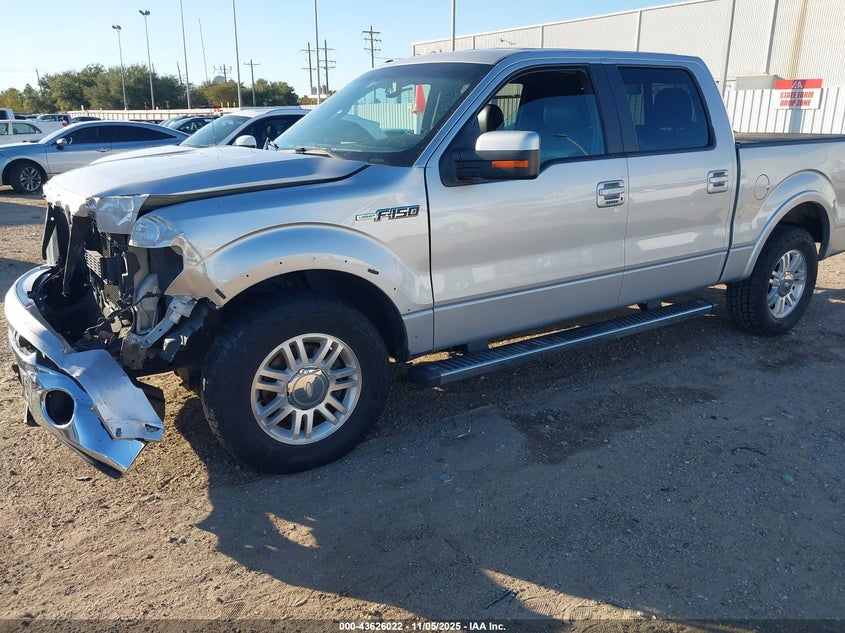 2013 FORD F-150 LARIAT 1FTFW1CF7DKF36145