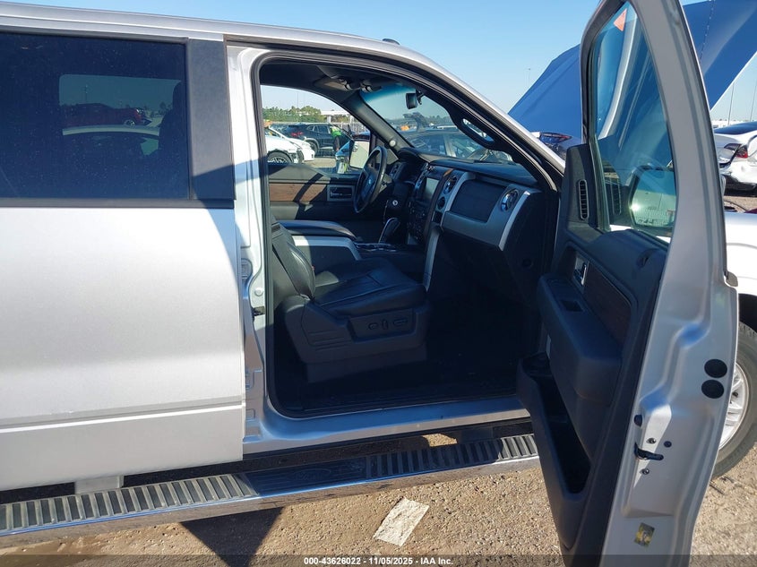2013 FORD F-150 LARIAT 1FTFW1CF7DKF36145