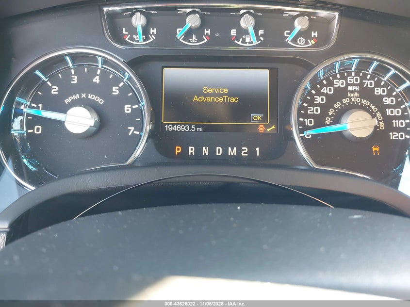 2013 FORD F-150 LARIAT 1FTFW1CF7DKF36145