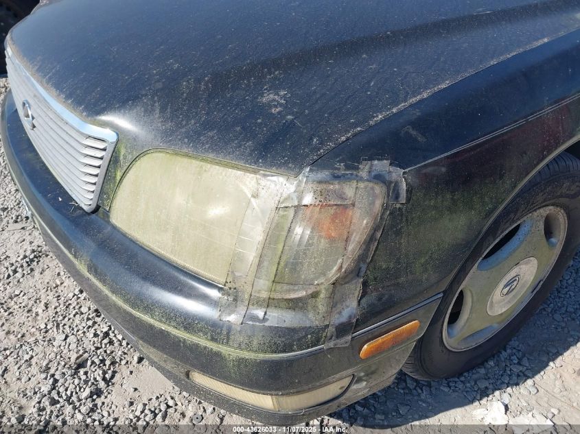 1998 Lexus Ls 400 VIN: JT8BH28F0W0130972 Lot: 43626033