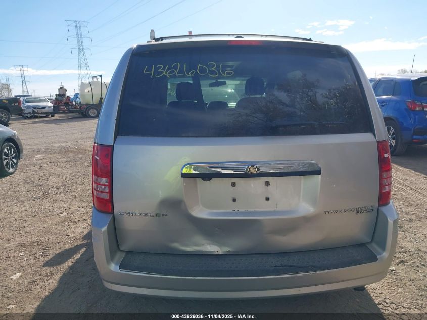 2010 Chrysler Town & Country Touring VIN: 2A4RR5D19AR463656 Lot: 43626036