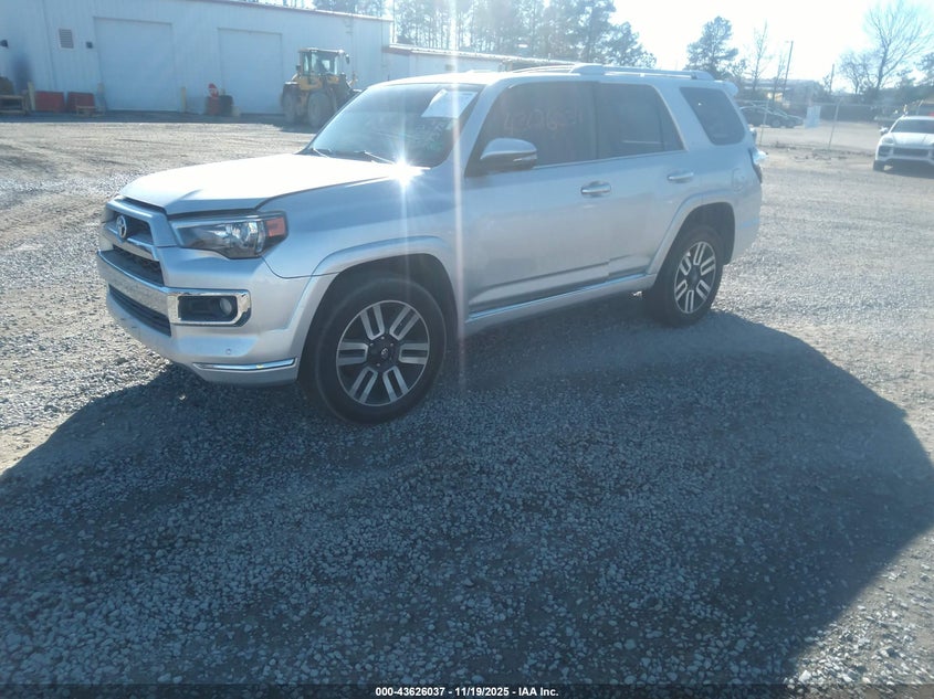 Vin: jtebu5jr8f5273783, lot: 44121167, toyota 4runner limited 20152