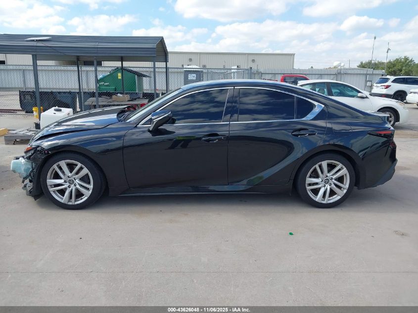 2021 Lexus Is 300 VIN: JTHAA1D26M5116295 Lot: 43626048