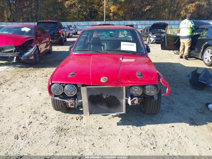 1985 BMW 325 E VIN: WBAAB5403F9509460 Lot: 43626061