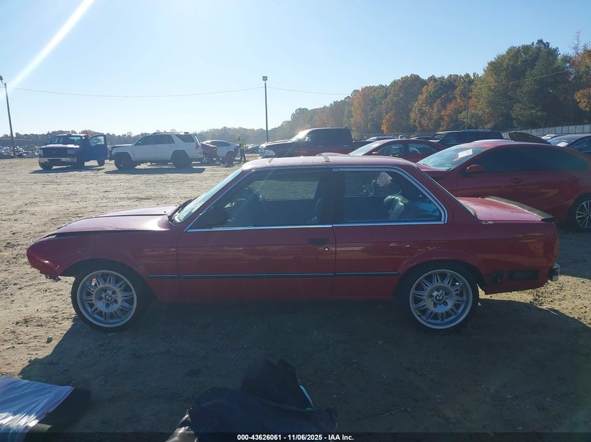 1985 BMW 325 E VIN: WBAAB5403F9509460 Lot: 43626061