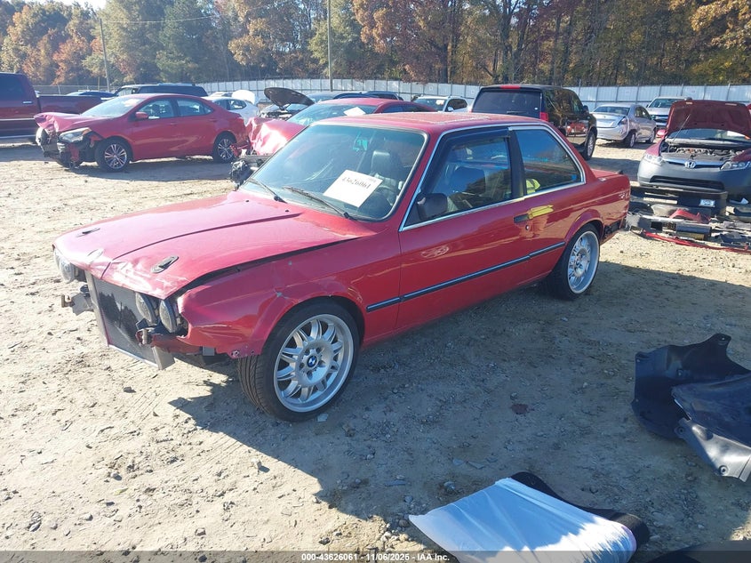 1985 BMW 325 E VIN: WBAAB5403F9509460 Lot: 43626061