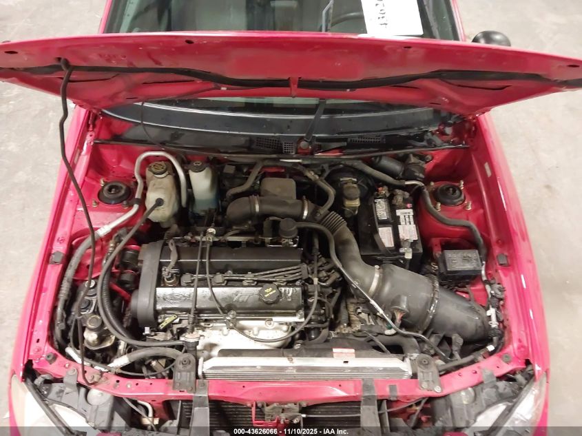 2001 Ford Escort Zx2 VIN: 3FAFP11341R116958 Lot: 43626066