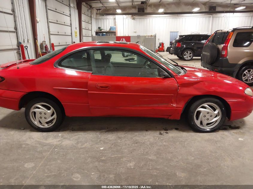 2001 Ford Escort Zx2 VIN: 3FAFP11341R116958 Lot: 43626066