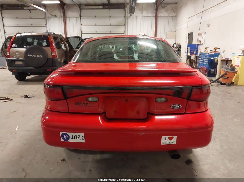 2001 Ford Escort Zx2 VIN: 3FAFP11341R116958 Lot: 43626066