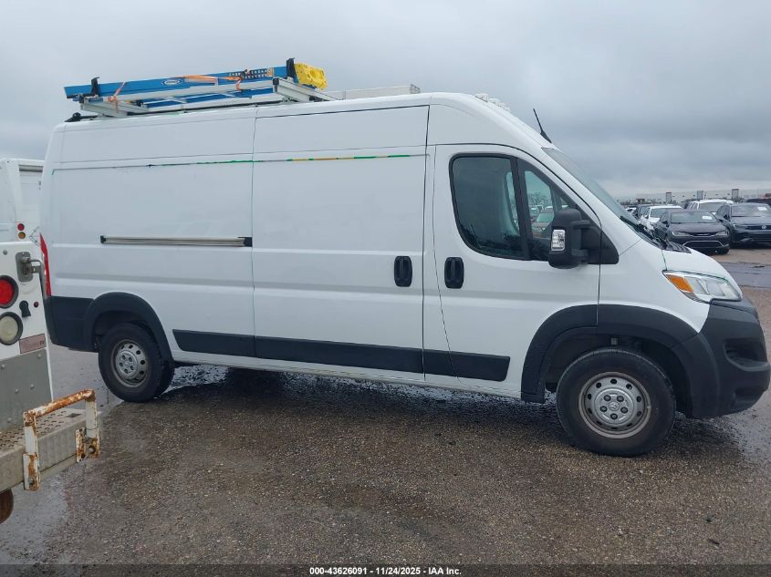 2023 Ram Promaster 2500 High Roof 159 Wb VIN: 3C6LRVDGXPE603778 Lot: 43626091