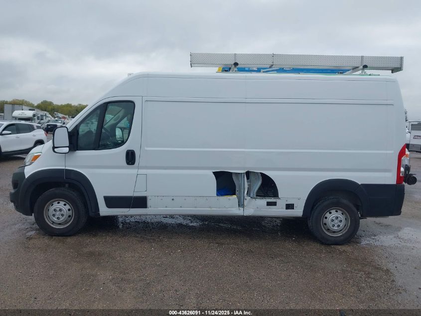 2023 Ram Promaster 2500 High Roof 159 Wb VIN: 3C6LRVDGXPE603778 Lot: 43626091