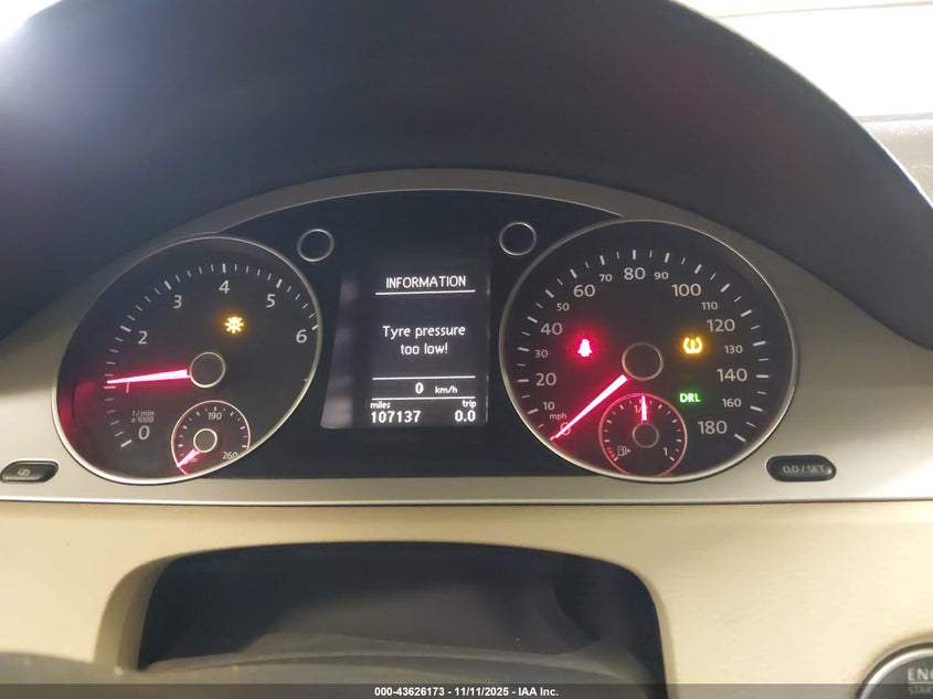 2009 Volkswagen Cc Sport VIN: WVWML73C79E564364 Lot: 43626173