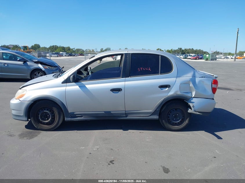 2000 Toyota Echo VIN: JTDBT1234Y0051445 Lot: 43626194