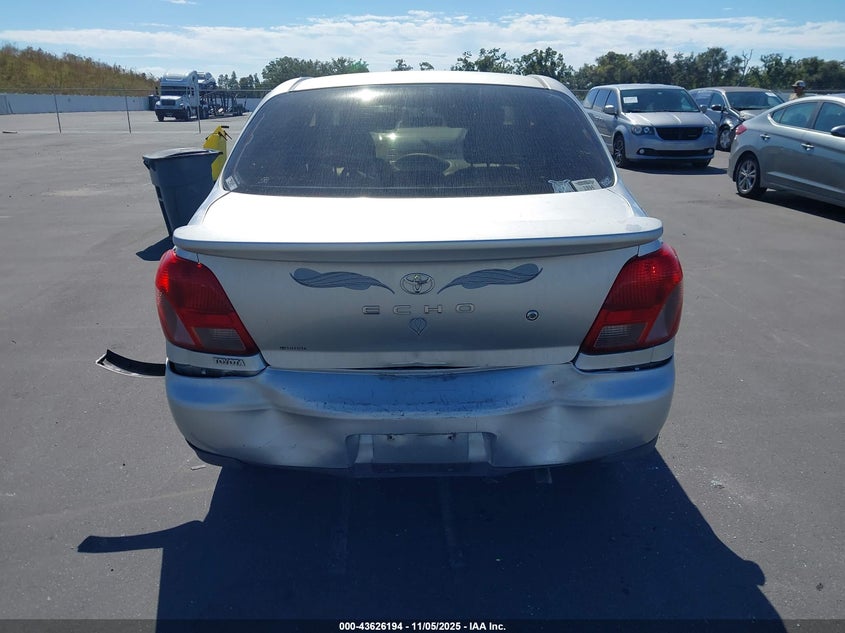 2000 Toyota Echo VIN: JTDBT1234Y0051445 Lot: 43626194