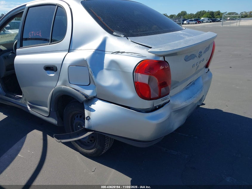 2000 Toyota Echo VIN: JTDBT1234Y0051445 Lot: 43626194