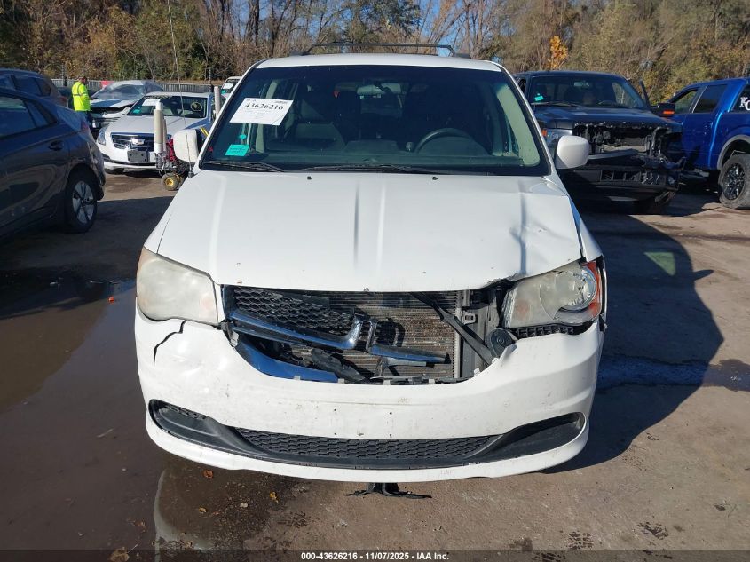 2012 Dodge Grand Caravan Sxt VIN: 2C4RDGCG6CR294964 Lot: 43626216