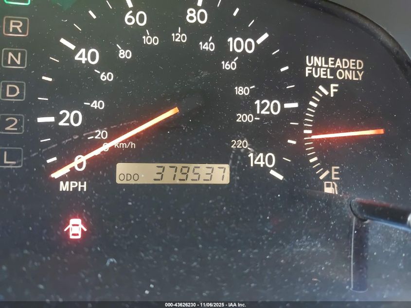 1998 Lexus Es 300 VIN: JT8BF28GXW5021341 Lot: 43626230