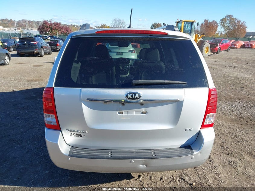 2014 KIA SEDONA EX KNDMH4C79E6571937