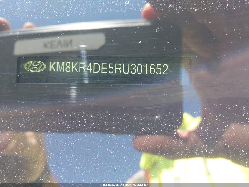 2024 Hyundai Ioniq 5 Limited VIN: KM8KR4DE5RU301652 Lot: 43626268