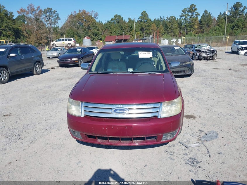 2008 Ford Taurus Limited VIN: 1FAHP28W08G132753 Lot: 43626301