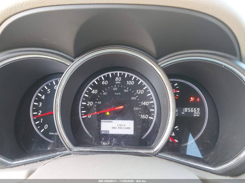 2012 Nissan Murano Sv VIN: JN8AZ1MW1CW201684 Lot: 43626311