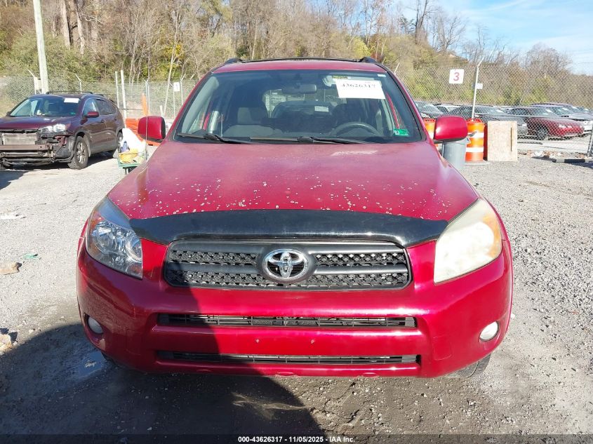 2008 Toyota Rav4 Sport V6 VIN: JTMBK32V185050434 Lot: 43626317