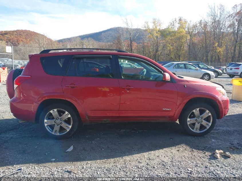 2008 Toyota Rav4 Sport V6 VIN: JTMBK32V185050434 Lot: 43626317