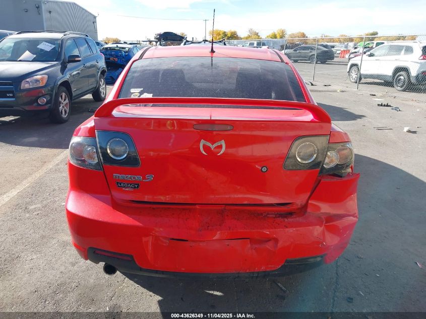 2008 Mazda Mazda3 I VIN: JM1BK12F481786885 Lot: 43626349