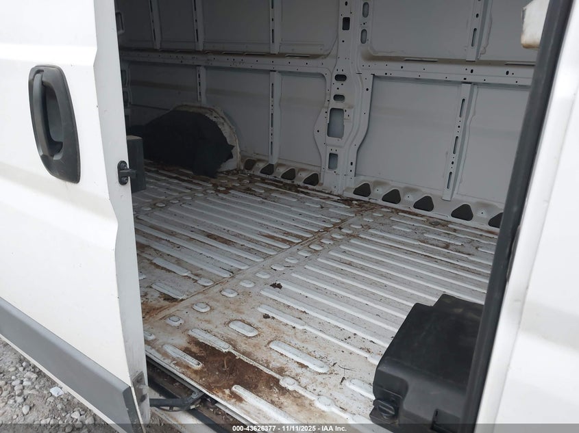 2017 Ram Promaster 3500 Cargo Van High Roof 159 Wb Ext VIN: 3C6URVJG3HE535642 Lot: 43626377