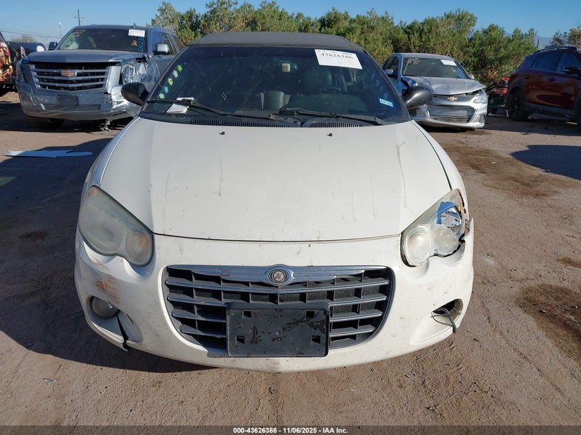 2005 Chrysler Sebring Touring VIN: 1C3EL55R65N602515 Lot: 43626386